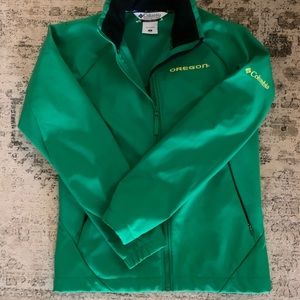 Oregon duck Columbia jacket